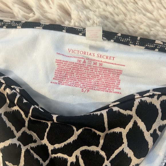 Victorias Secret Animal Snake Print Push-up Swimsuit Bikini 32dd S Small - Picture 4 of 6